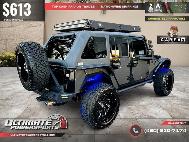 used 2013 Jeep Wrangler Unlimited car, priced at $41,995