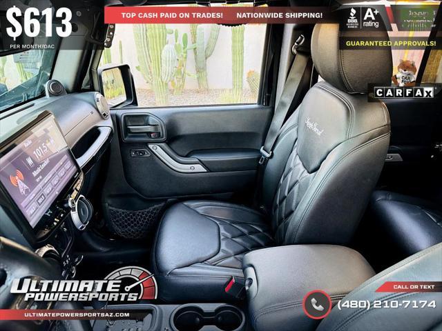 used 2013 Jeep Wrangler Unlimited car, priced at $41,995