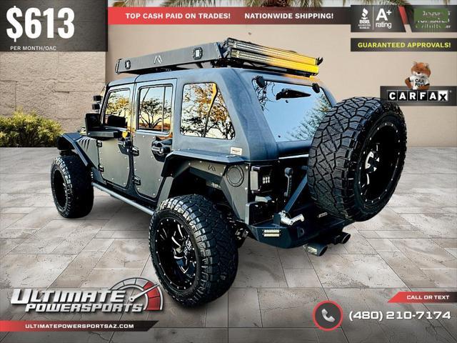 used 2013 Jeep Wrangler Unlimited car, priced at $41,995