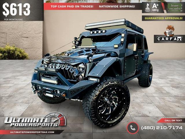 used 2013 Jeep Wrangler Unlimited car, priced at $41,995