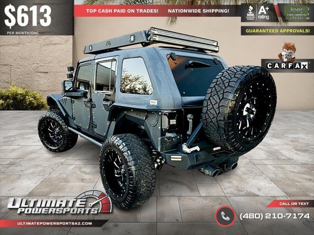 used 2013 Jeep Wrangler Unlimited car, priced at $41,995