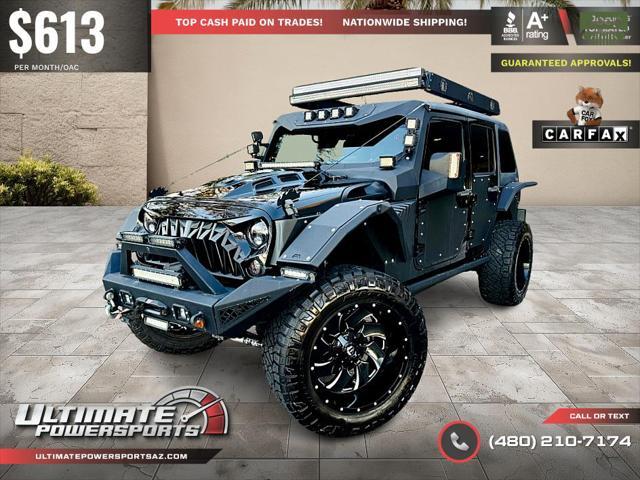 used 2013 Jeep Wrangler Unlimited car, priced at $41,995