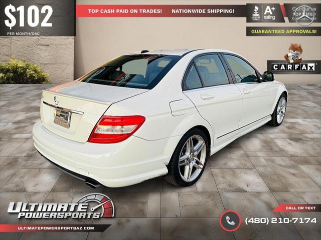 used 2008 Mercedes-Benz C-Class car, priced at $6,495