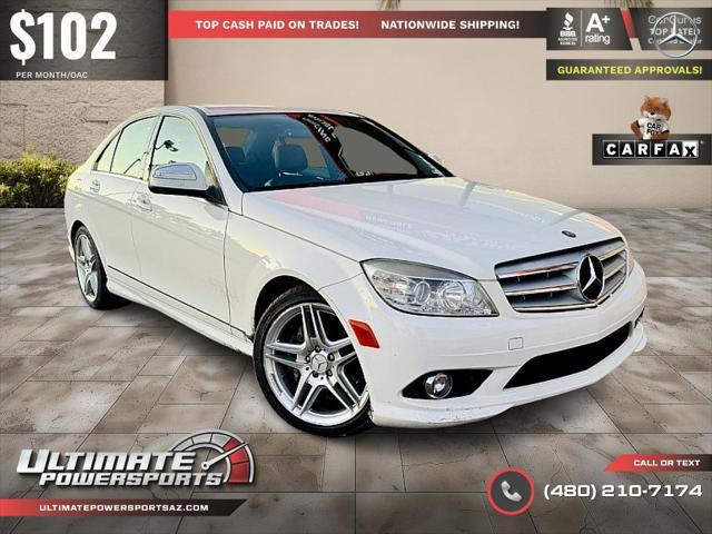 used 2008 Mercedes-Benz C-Class car, priced at $6,495