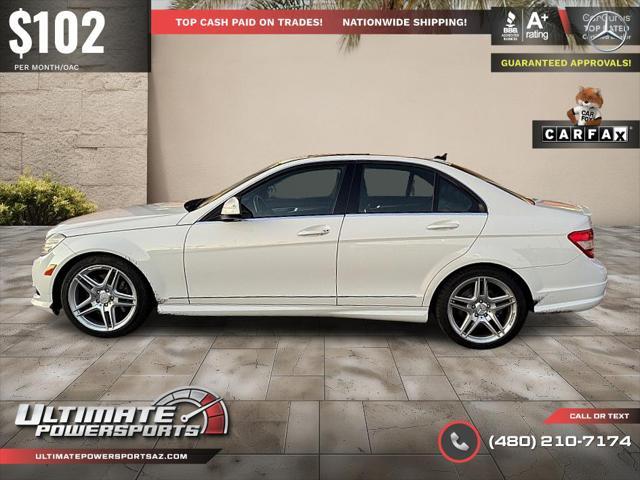 used 2008 Mercedes-Benz C-Class car, priced at $6,495