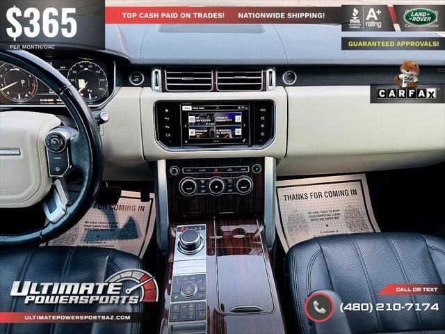 used 2016 Land Rover Range Rover car, priced at $24,995