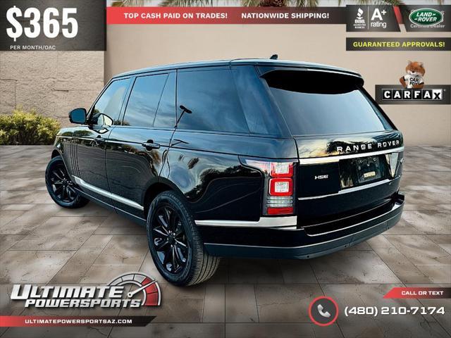 used 2016 Land Rover Range Rover car, priced at $24,995