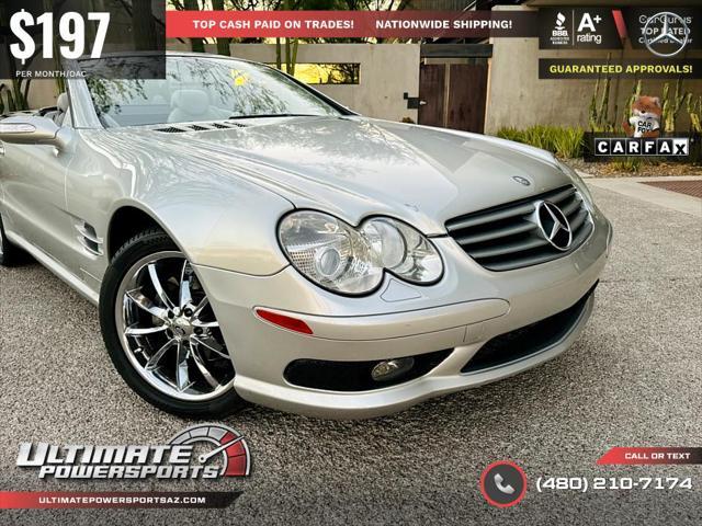 used 2005 Mercedes-Benz SL-Class car, priced at $12,495