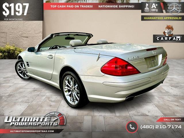 used 2005 Mercedes-Benz SL-Class car, priced at $12,495