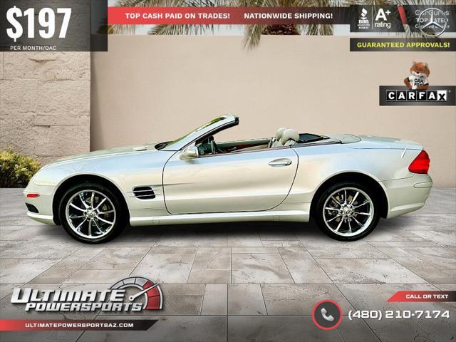 used 2005 Mercedes-Benz SL-Class car, priced at $12,495