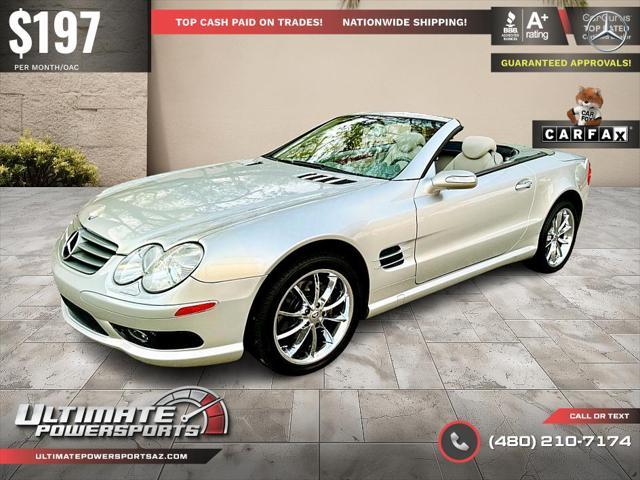 used 2005 Mercedes-Benz SL-Class car, priced at $12,495