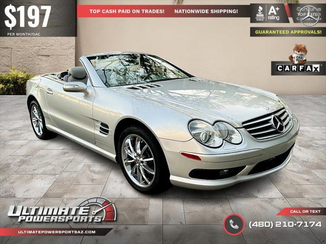 used 2005 Mercedes-Benz SL-Class car, priced at $12,495