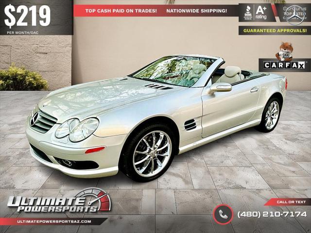 used 2005 Mercedes-Benz SL-Class car, priced at $14,995