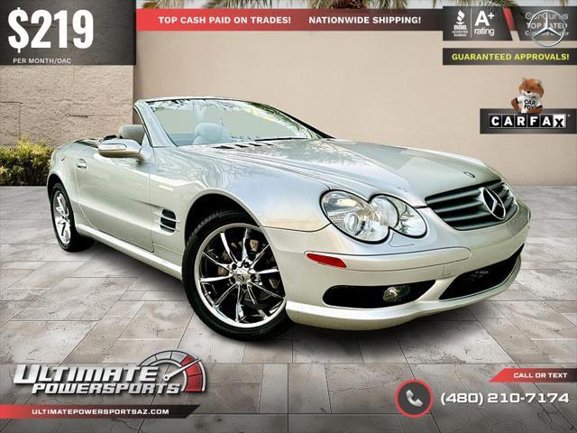 used 2005 Mercedes-Benz SL-Class car, priced at $14,995