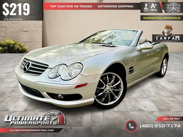 used 2005 Mercedes-Benz SL-Class car, priced at $14,995