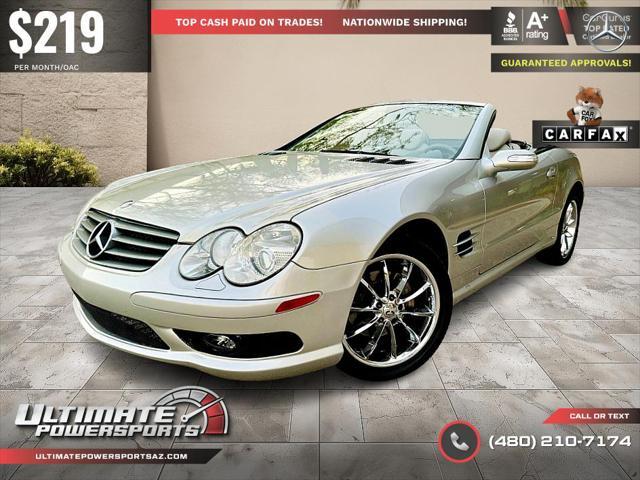 used 2005 Mercedes-Benz SL-Class car, priced at $14,995