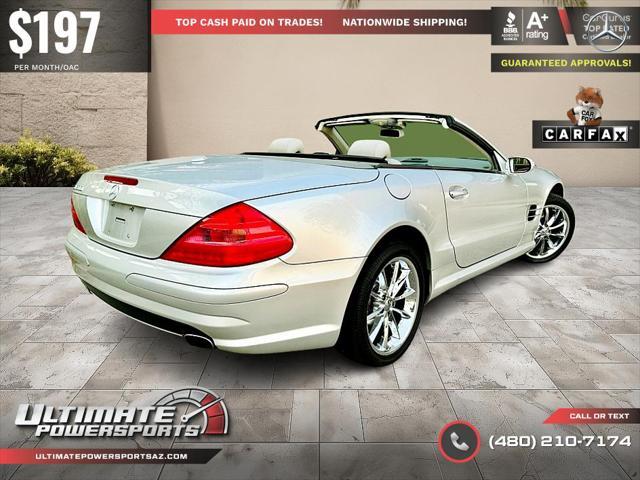 used 2005 Mercedes-Benz SL-Class car, priced at $12,495