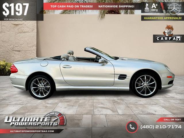 used 2005 Mercedes-Benz SL-Class car, priced at $12,495