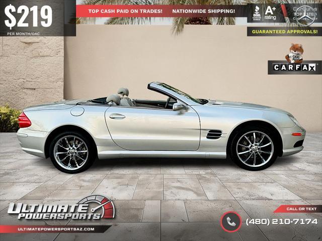 used 2005 Mercedes-Benz SL-Class car, priced at $14,995