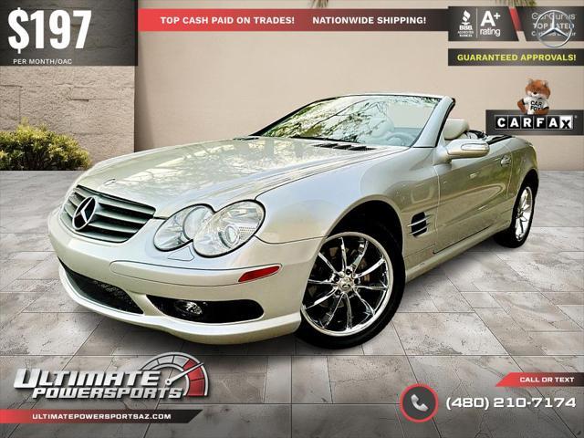 used 2005 Mercedes-Benz SL-Class car, priced at $12,495