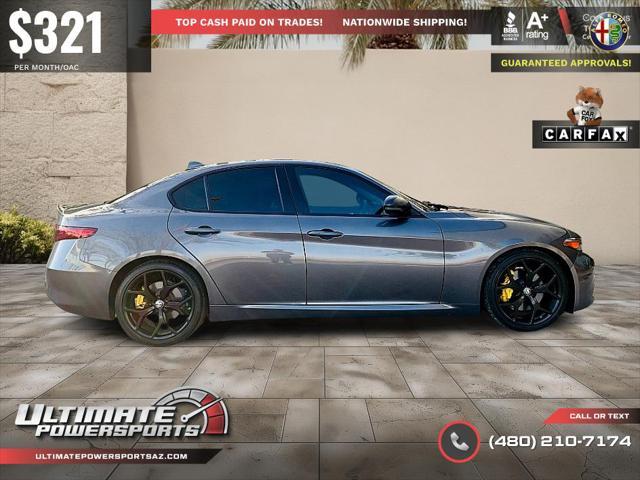 used 2020 Alfa Romeo Giulia car, priced at $21,995