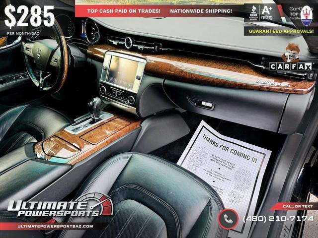 used 2014 Maserati Quattroporte car, priced at $19,495