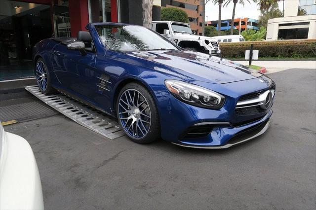 used 2017 Mercedes-Benz AMG SL 63 car, priced at $89,888