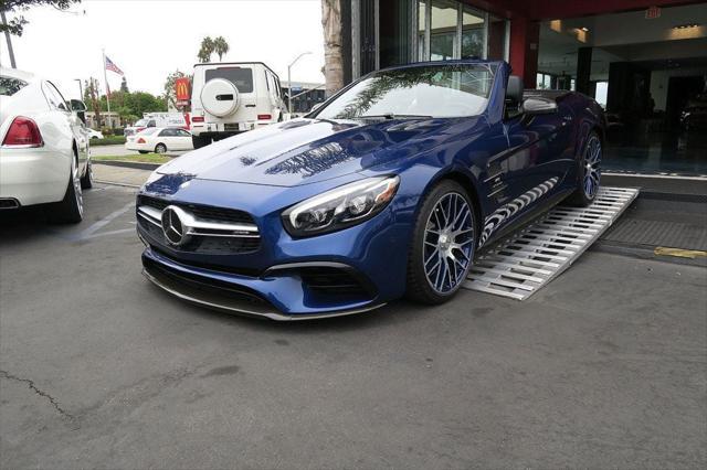 used 2017 Mercedes-Benz AMG SL 63 car, priced at $89,888