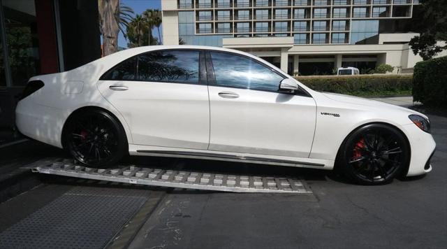 used 2018 Mercedes-Benz AMG S 63 car, priced at $75,888
