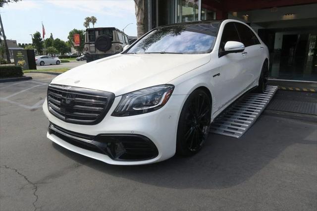 used 2018 Mercedes-Benz AMG S 63 car, priced at $75,888