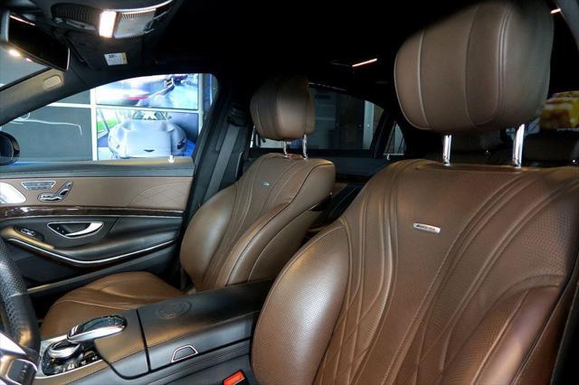 used 2018 Mercedes-Benz AMG S 63 car, priced at $75,888