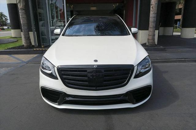 used 2018 Mercedes-Benz AMG S 63 car, priced at $75,888
