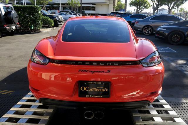 used 2017 Porsche 718 Cayman car