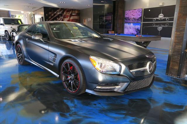 used 2016 Mercedes-Benz SL-Class car, priced at $49,888