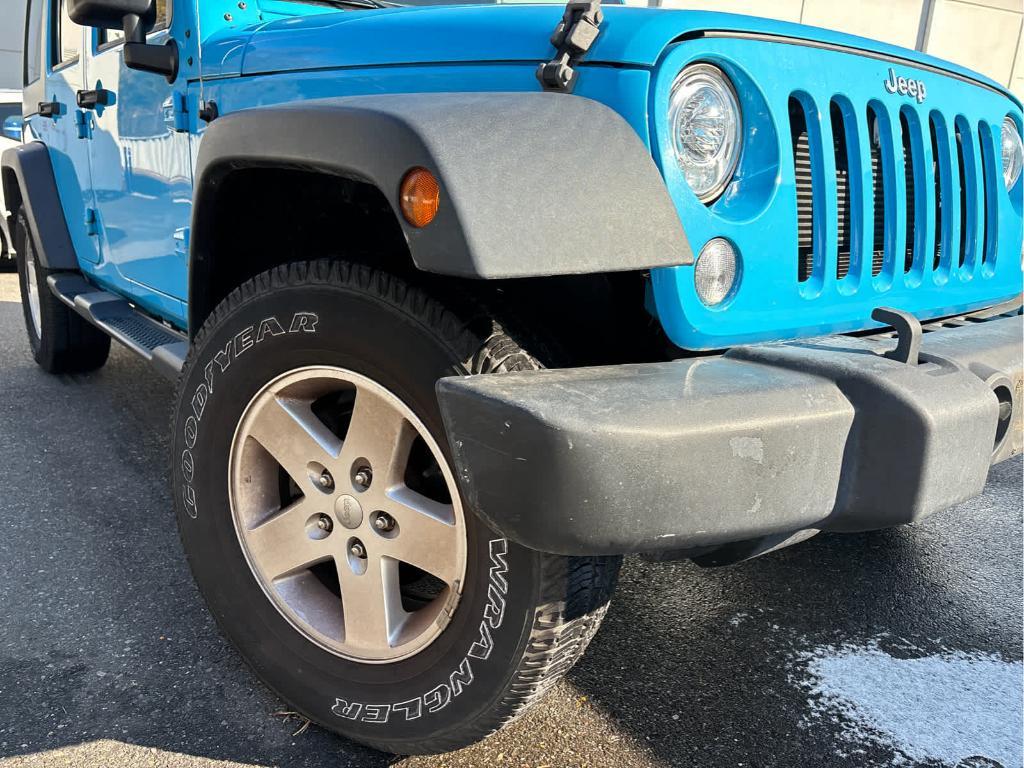 used 2017 Jeep Wrangler Unlimited car, priced at $21,999