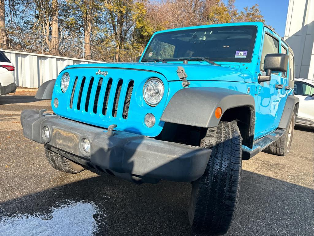 used 2017 Jeep Wrangler Unlimited car, priced at $21,999