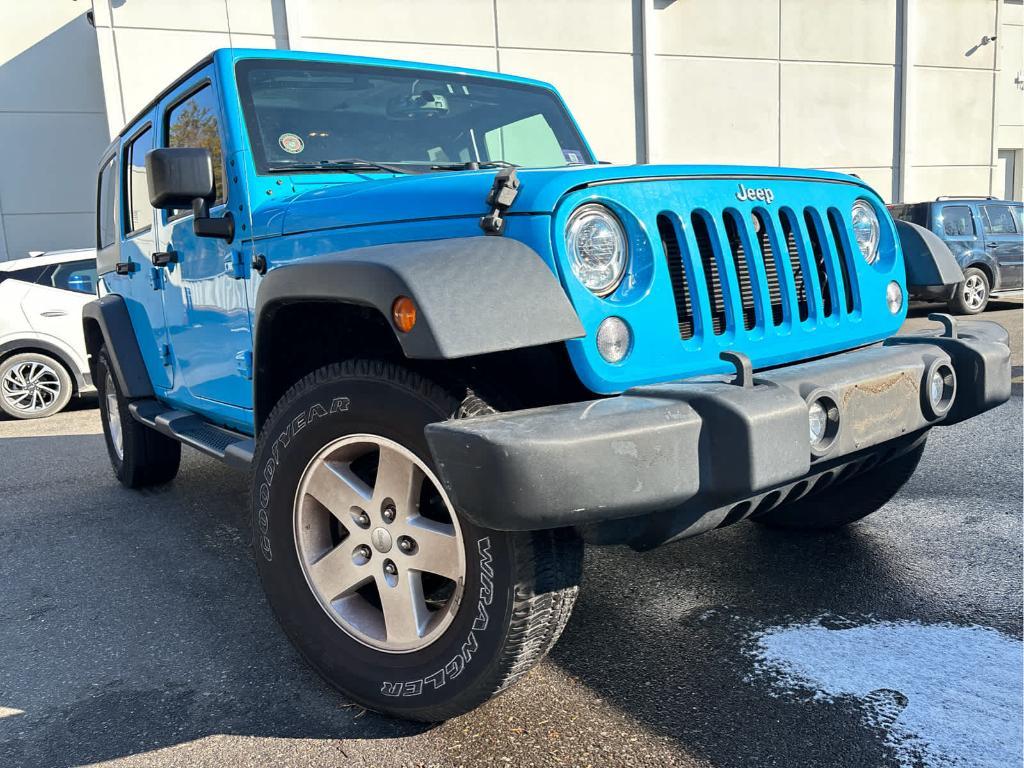 used 2017 Jeep Wrangler Unlimited car, priced at $21,999