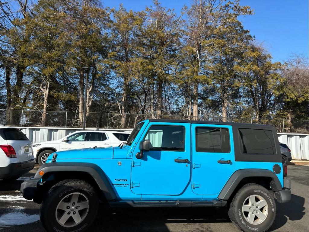 used 2017 Jeep Wrangler Unlimited car, priced at $21,999