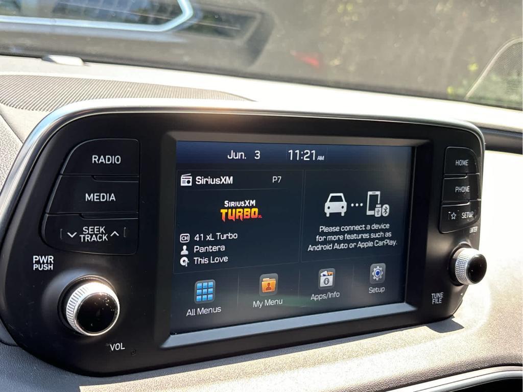 used 2019 Hyundai Santa Fe car, priced at $16,999