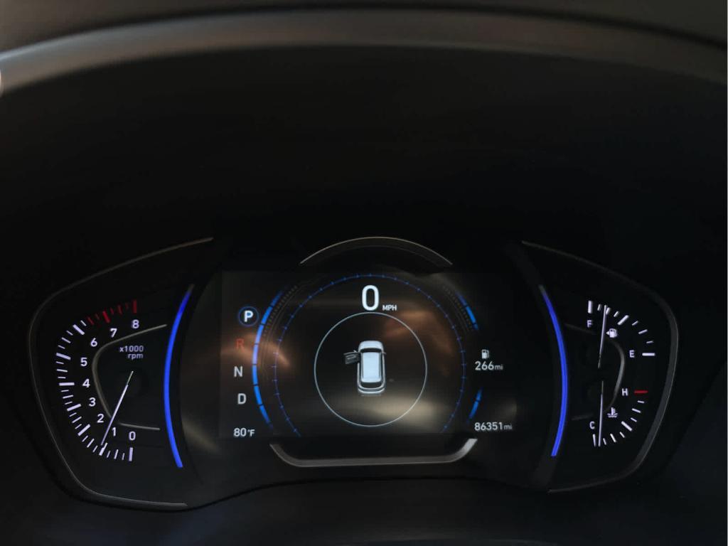 used 2019 Hyundai Santa Fe car, priced at $16,999
