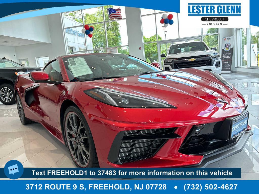 used 2024 Chevrolet Corvette car, priced at $79,499