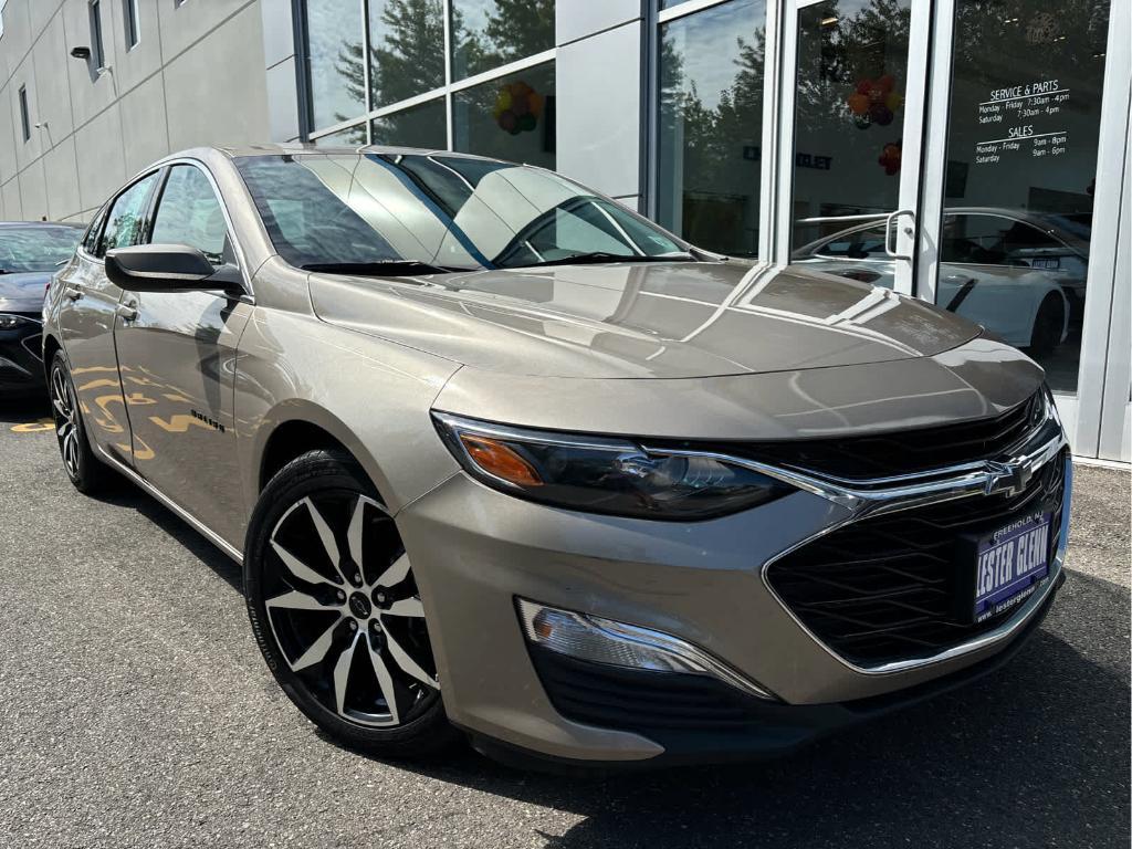 used 2022 Chevrolet Malibu car, priced at $17,399
