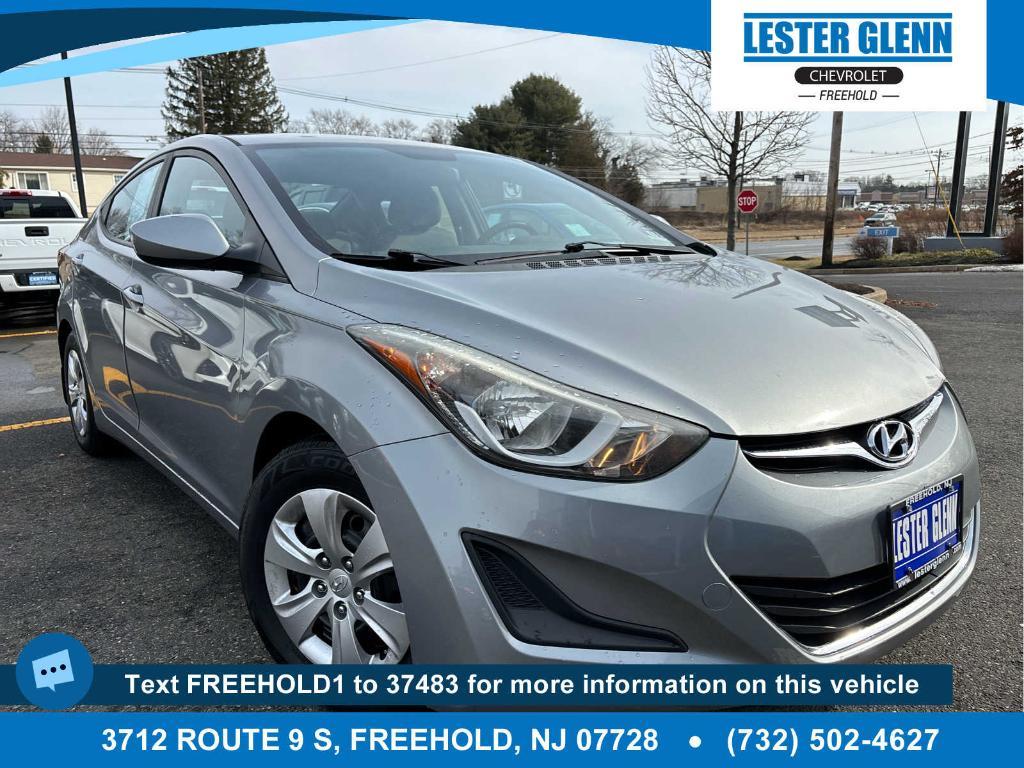 used 2016 Hyundai Elantra car, priced at $9,799