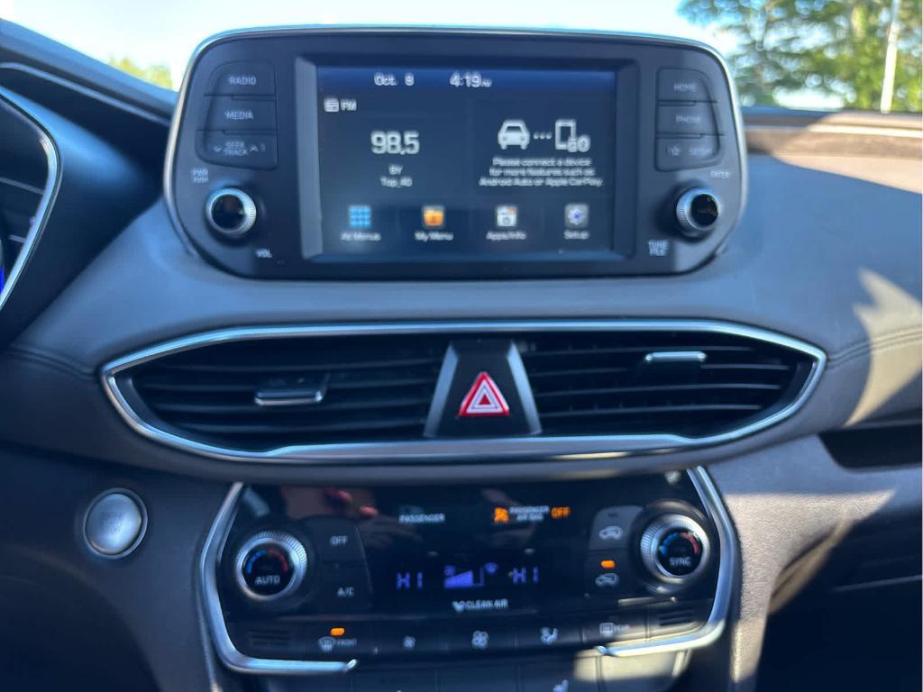 used 2019 Hyundai Santa Fe car, priced at $10,999