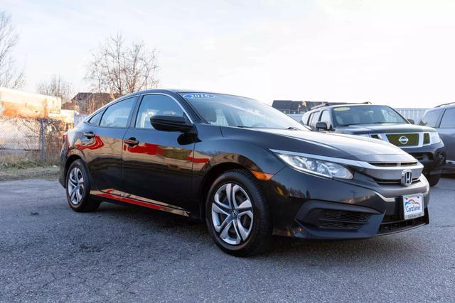 used 2016 Honda Civic car, priced at $11,600