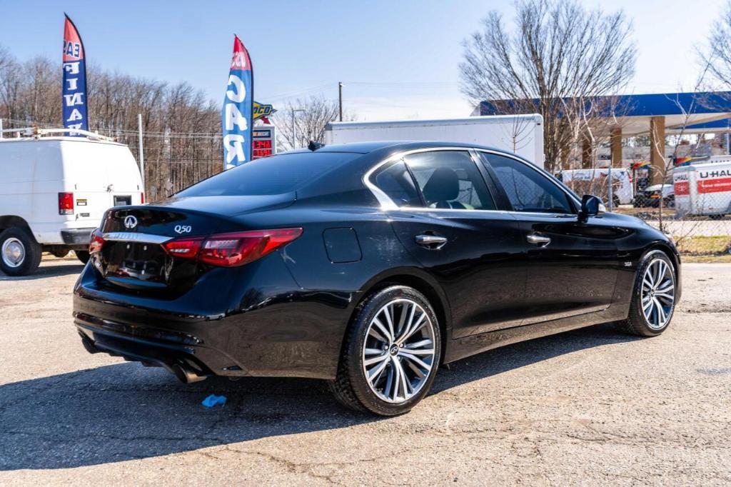 used 2018 INFINITI Q50 car, priced at $16,900