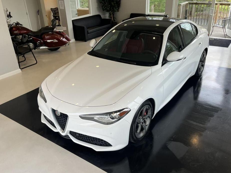 used 2018 Alfa Romeo Giulia car, priced at $18,900