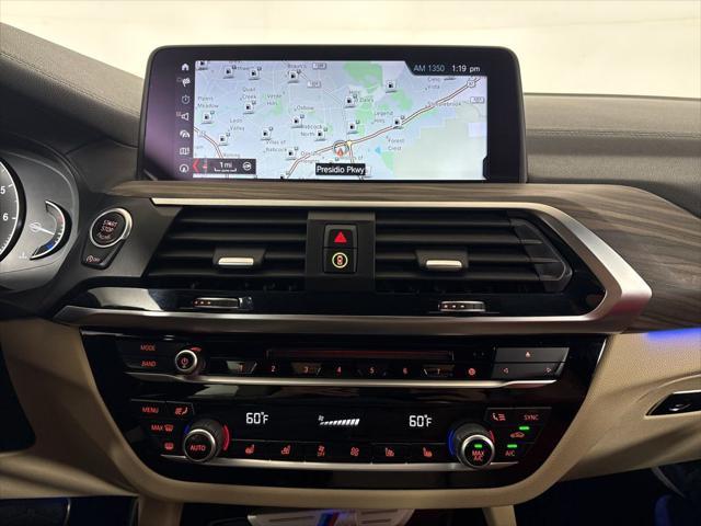 used 2018 BMW X3 car, priced at $29,162