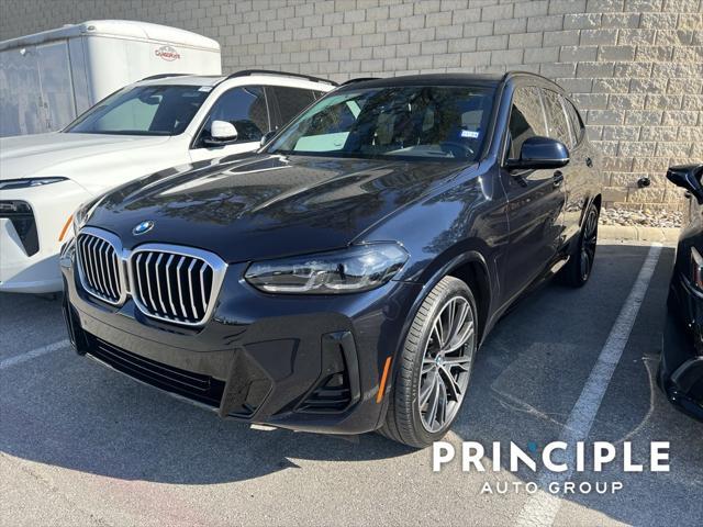 used 2022 BMW X3 car, priced at $35,962