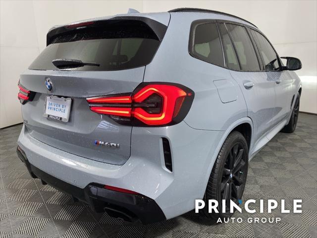 used 2022 BMW X3 car, priced at $43,262